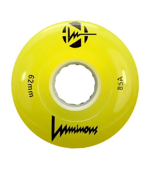 LED QUAD WHEELS - YELLOW – Spare Parts by Luminous Wheels – 1