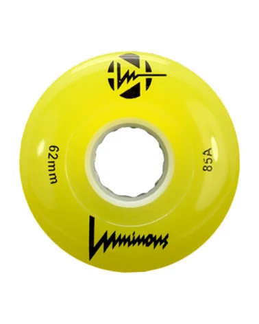 LED QUAD WHEELS - YELLOW – Spare Parts by Luminous Wheels – 1