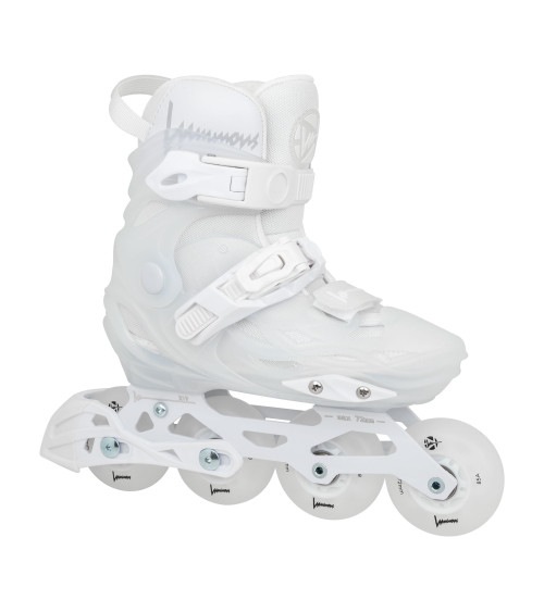LUMINOUS - RAYON - WHITE – Inline Skates by Luminous Wheels – 1